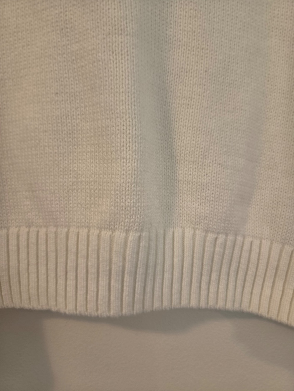 NWT Jessica Simpson XS white sweater cotton strawberry fruit coastal preppy - Picture 6 of 13